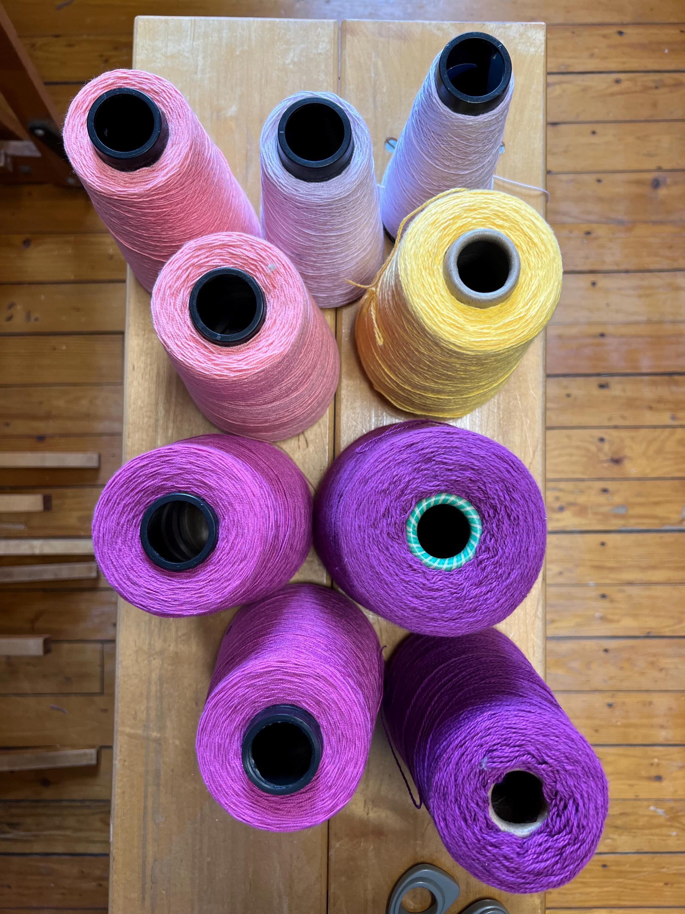 Pink Lemonade • Woven Dish Towel • Cotton